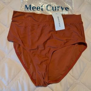 High waisted bikini bottoms - full coverage
